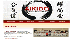 Desktop Screenshot of aikidoportland.com